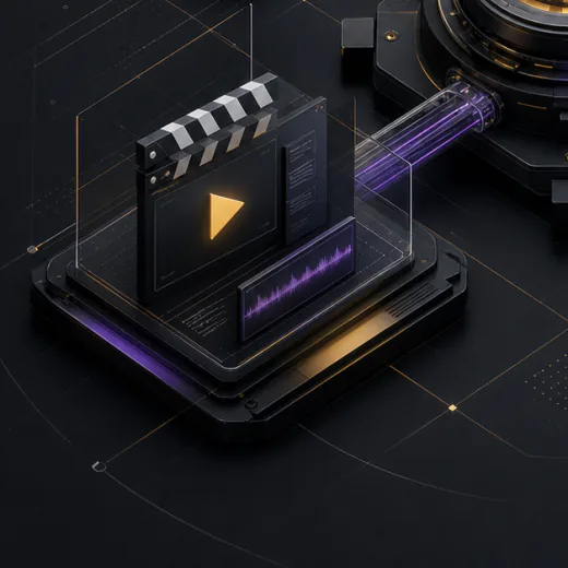 Expert video and content represented as a connected production module